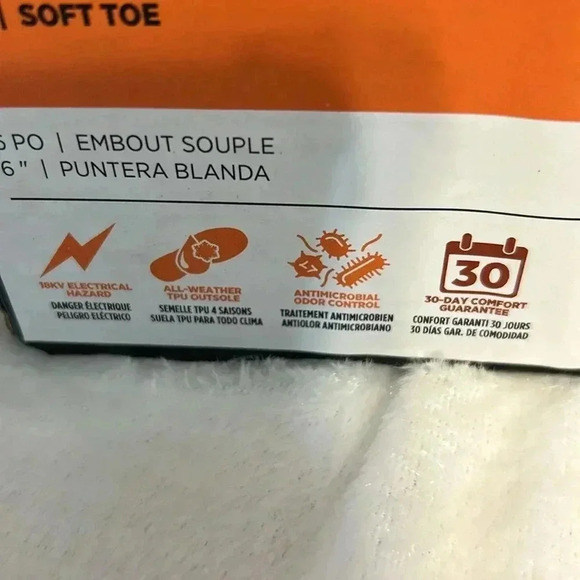 Men’s Timberland Pro size 9 Ballast brown work boot. New - Picture 9 of 9